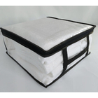 Protetor Anti Mofo Tam M Pvc Cristal Pret Luxo C/ Zíper