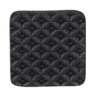 Protetor Antideslizante Quadrado Preto 19x19mm 3M 12 peças