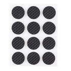 Protetor Antideslizante Redondo Preto 19mm 3M 12 peças