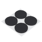 Protetor Antideslizante Redondo Preto 38mm 3M 4 peças