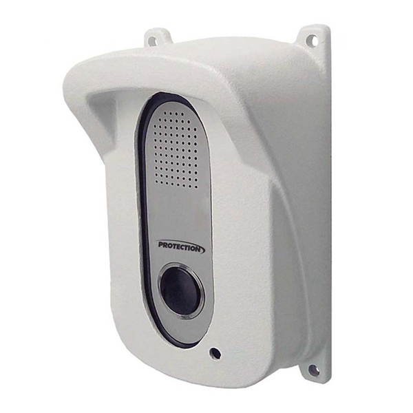 Protetor Antivandalismo De Alumínio Protection Branco Para Po