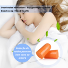 Protetor Auditivo 1100 3m Laranja S/ Cordão 10 Pares