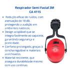 Protetor Auditivo Concha Acoplável Muffler 18db 3m Ca 33835