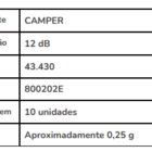 Protetor Auricular Para Capacete C-200 Eco 14 Db Nrrsf Camper