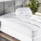 Protetor Colchão Pillow Top Premium Casal Padrão Micropercal