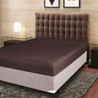 Protetor Colchão Queen Microfibra Impermeável Elástico Macio