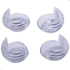 Protetor De Canto Arredondado Com 4 Peças Pimpolho Transparen