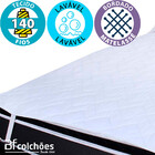 Protetor De Colchão + Capa De Travesseiro Casal 100 Impermeáv