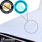 Protetor De Colchão + Capa De Travesseiro Solteiro 100% Imper