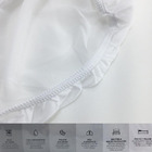 Protetor De Colchão Algodão Impermeável Berço Kacyumara