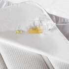 Protetor De Colchão Casal Flor De Algodão Branco