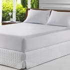 Protetor de Colchão Casal Mais Saúde Poliéster Branco
