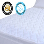 Protetor De Colchão Impermeável 100 Algodão Casal 138x42cm Bf