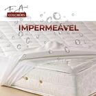 Protetor De Colchão Impermeável 140fios King 193x203x36cm