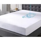 Protetor De Colchão Impermeável King 193x203x40cm Bernadete C