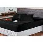 Protetor De Colchão Impermeável Matelado Casal Preto Enxovais