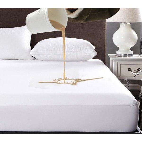Protetor De Colchão Impermeável Poliéster Casal 140x190x30cm