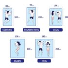 Protetor De Colchão Impermeável Poliéster Casal 140x190x30cm