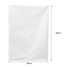 Protetor de Colchão Impermeável Queen Tecido Misto Branco 1,98x1,58m