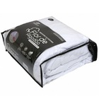 Protetor De Colchão King Flor De Algodão Branco