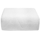 Protetor De Colchão King Flor De Algodão Branco