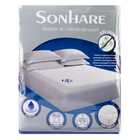 Protetor De Colchão King Impermeável Jacquard Sonhare Branco