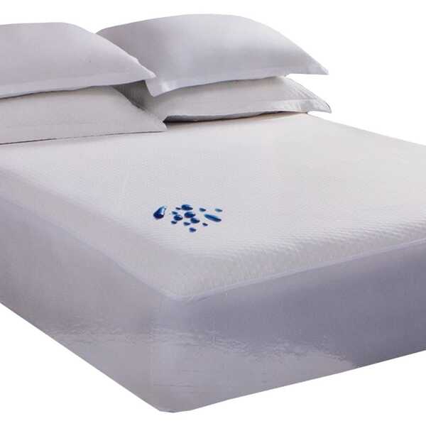 Protetor De Colchão King Impermeável Jacquard Sonhare Branco