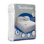 Protetor De Colchão Queen Impermeável Jacquard Sonhare Branco