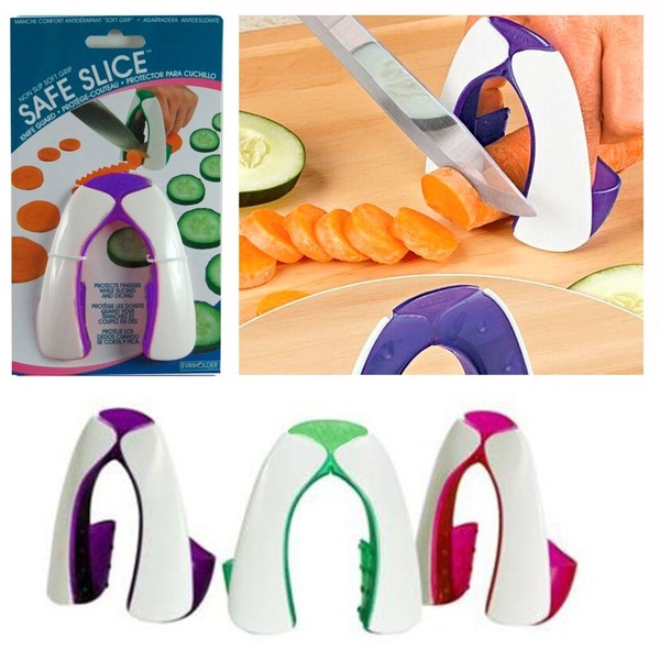 Protetor De Dedos Safe Slice® - Lilás