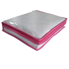 Protetor De Lençol Tam Pp Pvc Cristal Pink C/ Zíper