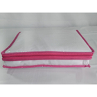Protetor De Lençol Tam Pp Pvc Cristal Pink C/ Zíper