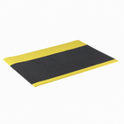 Protetor de Para-choque para Proteger Contra Impactos Plástico 100x75cm Preto e Amarelo