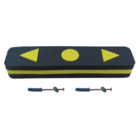 Protetor De Para-choques Em Eva Para Garagens - 45 X 10 Cm -