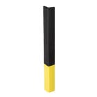 Protetor de Quina 60x10cm EVA Preto e Amarelo