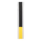 Protetor de Quina 60x10cm EVA Preto e Amarelo