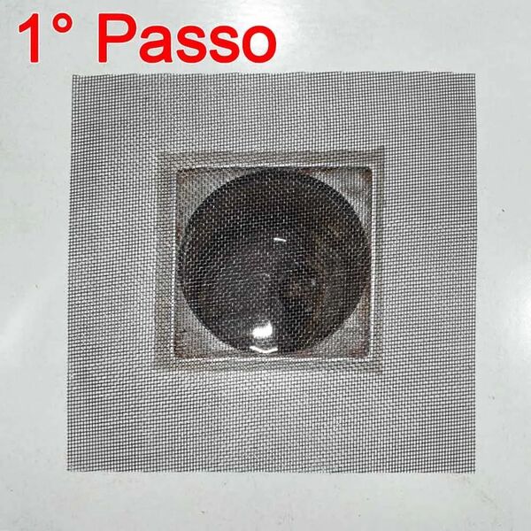 Protetor De Ralo Baratas Escorpião Kit C/20 Telas 20x20 Cm