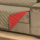 Protetor De Sofá 03 Lugares Assento De 1,80m Dupla Face Manu