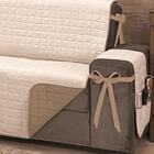 Protetor De Sofá 2 Lugares Assento De 1,10m Dupla Face