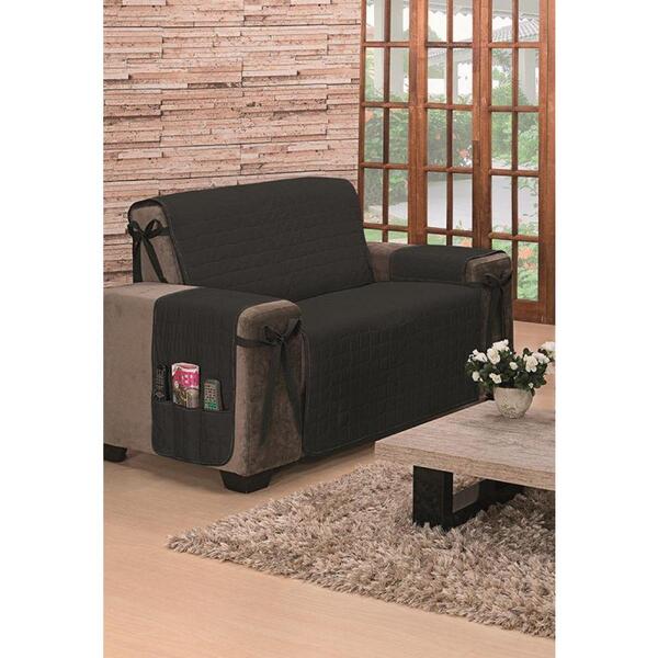 Protetor De Sofá 2 Lugares Assento De 1,10m Dupla Face