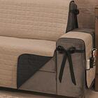 Protetor De Sofá 2 Lugares Assento De 1,10m Dupla Face