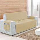 Protetor De Sofá Avelã Clean 2 Lugares