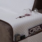 Protetor De Sofá Housen Impermeável King 3 Lugares Branco