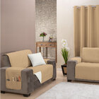 Protetor De Sofá Impermeável Dupla Face 2 E 3 Lugares King Mi