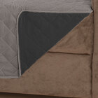 Protetor De Sofá Microfibra 03 E 02 Lugares King Cinza