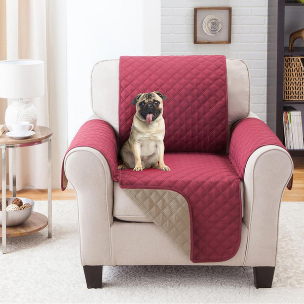 Protetor De Sofá Pet 1 Lugar Vermelho Casa Dona