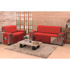 Protetor De Sofá Premium King 2 Lugares Micropercal 150 Fios