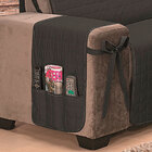 Protetor De Sofá Premium King 2 Lugares Micropercal 150 Fios