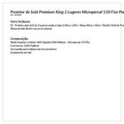 Protetor De Sofá Premium King 2 Lugares Micropercal 150 Fios
