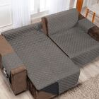 Protetor De Sofá Retrátil Dupla Face Microfibra 2 20m - Cinza