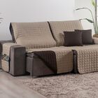 Protetor De Sofá Retrátil Shield Hipercal 400 Fios Dupla Face